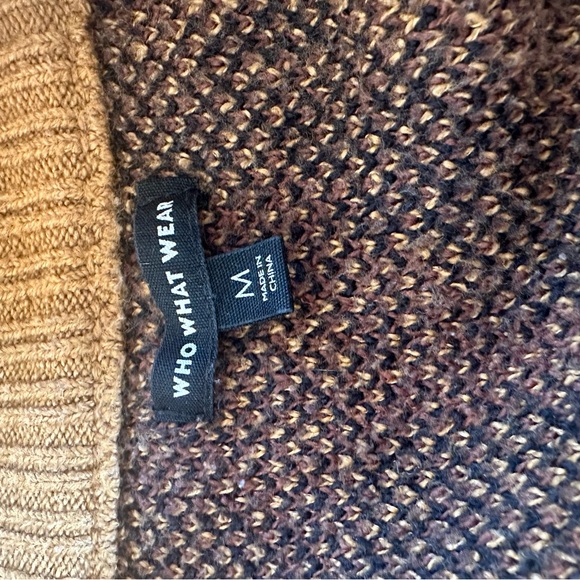 Men's M/L Leopard Print Cardigan with front pockets - Picture 3 of 5